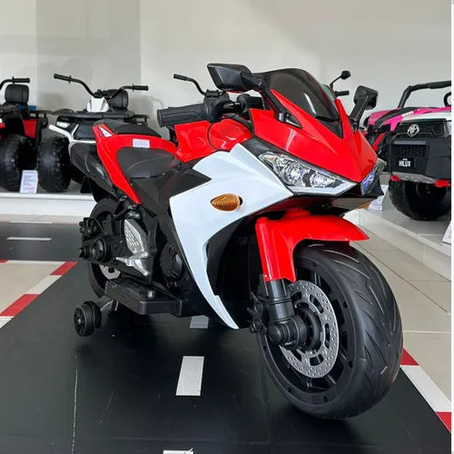 Moto Elétrica Infantil - Pneu De Borracha - Luz De Led Mp3 - Imagem 3