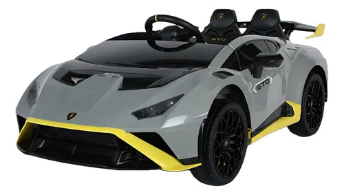 Carrinho Eletrico Infantil Lamborghini Drift - Bateria 24v Cinza